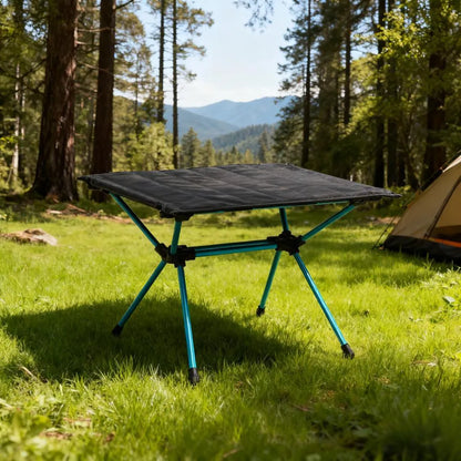 Foldable Aluminium Camping Gear - 30kg Capacity, Compact & Durable with Carry Bag