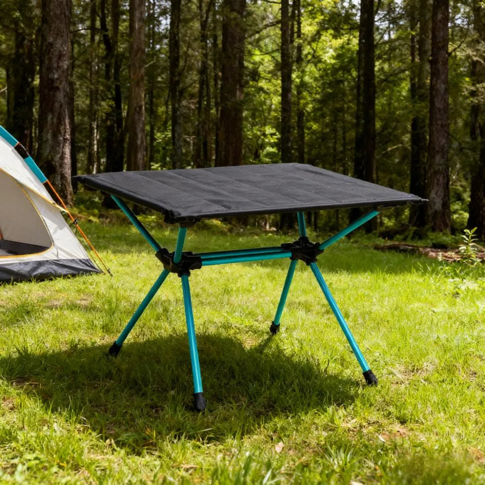 Foldable Aluminium Camping Gear - 30kg Capacity, Compact & Durable with Carry Bag